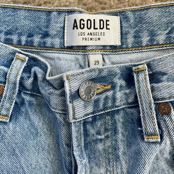 ☀️SALE☀️ AGOLDE Parker Vintage Originals 💙 29 - Picture 5 of 8